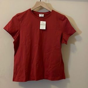 Cotton On, The 91 Tee, Rust Red, size Large, new with tags